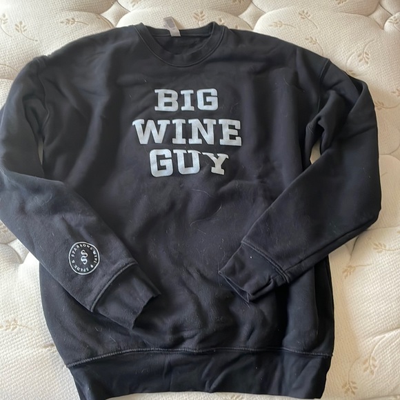 Spade and Sparrows Tops Kaitlyn Bristowe Big Wine Guy Sweatshirt